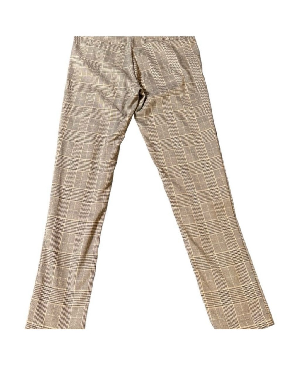 Aqua Women's Black Checkered Trousers XS - Picture 3 of 5